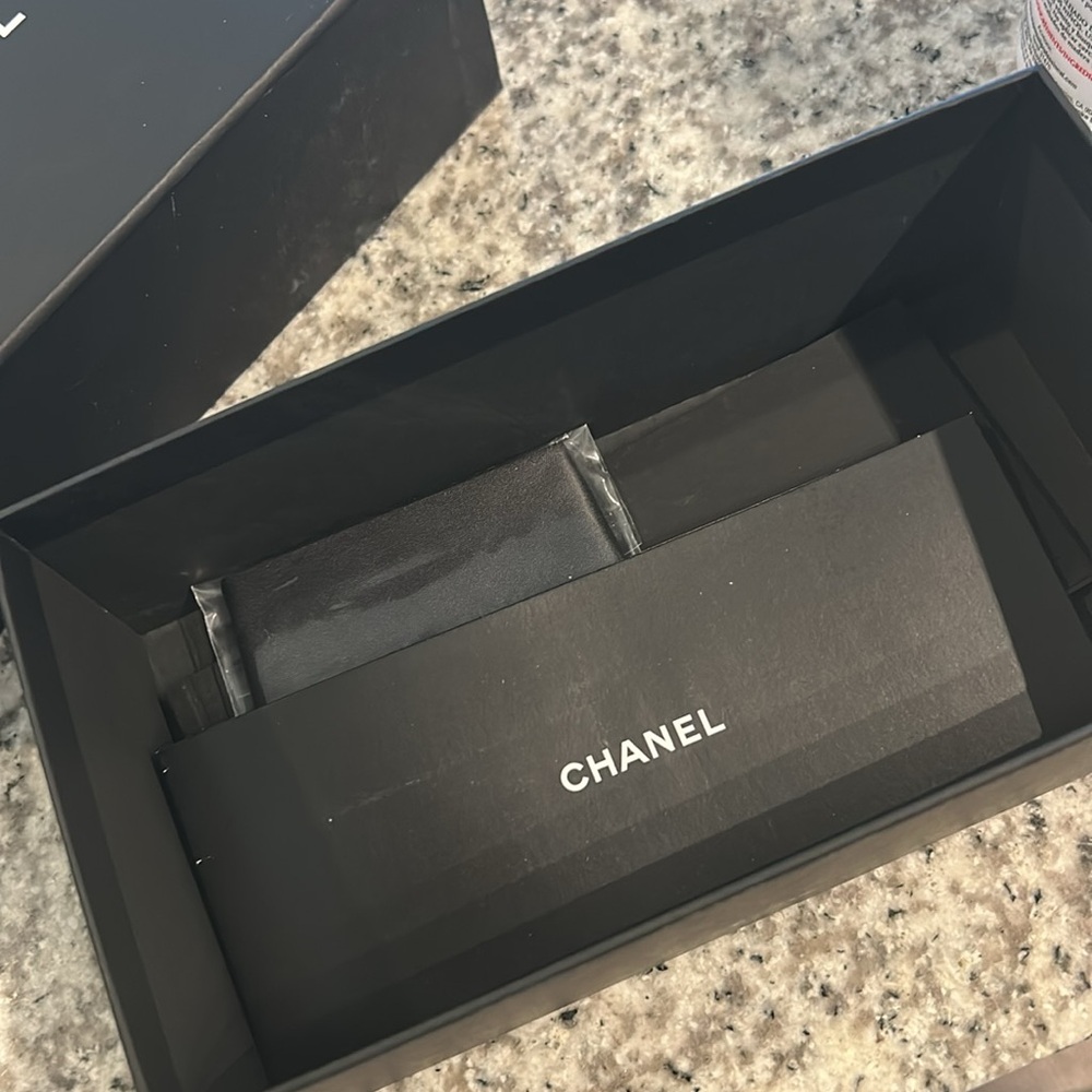 Chanel Sunglasses with Chain and Black Case - Picture 7 of 7